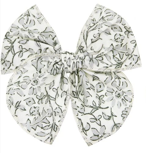 heirloom bow clip paisley