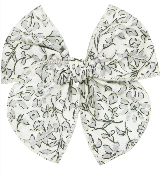 heirloom bow clip paisley