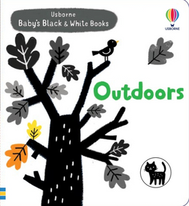 baby's black and white book: outdoors
