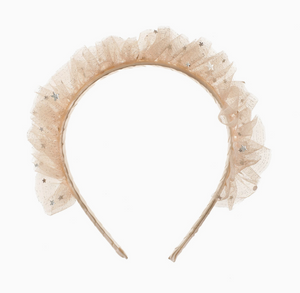 sparkle tulle headband