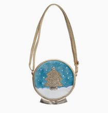 shimmer snow globe bag