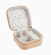 shimmer star square jewelry box