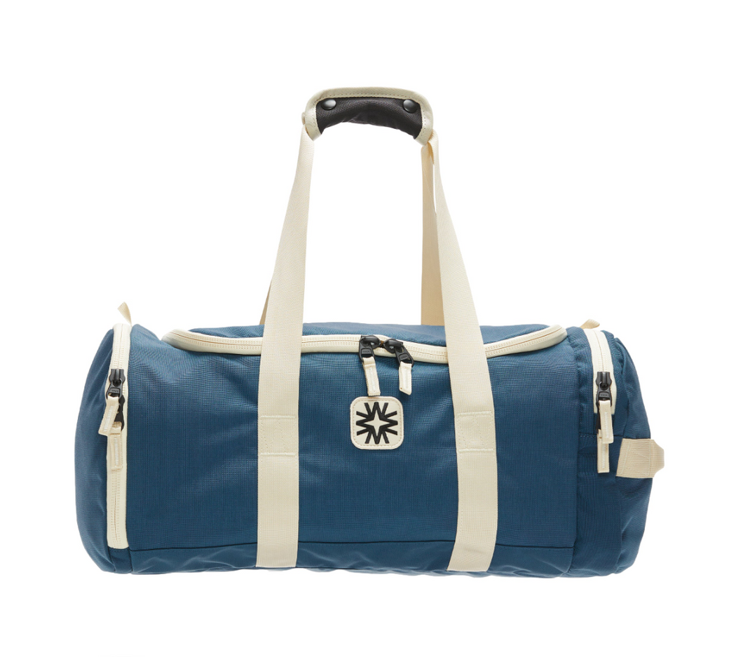 states duffle in navy