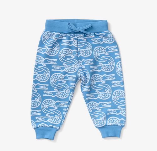 baby sweatpants alligator