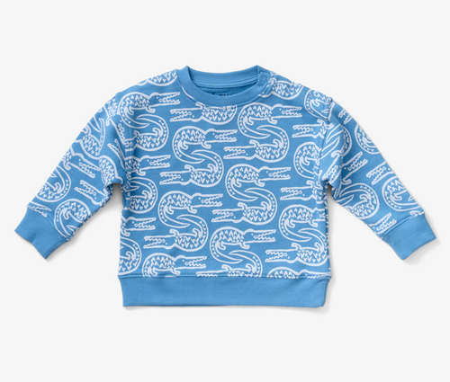 baby sweatshirt alligator