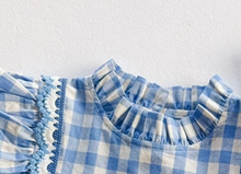 alice ruffle neck dress