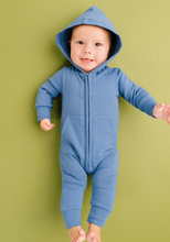 hoodie jumpsuit in lake
