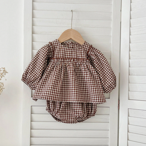 willow gingham set