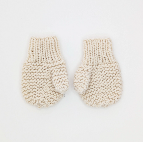 stitch mittens natural