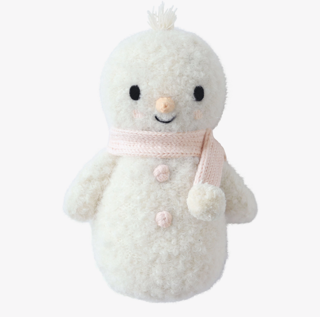 cuddle+kind baby snowman blush