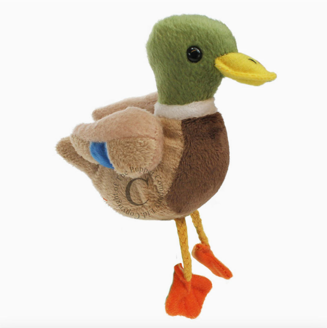 duck finger puppet
