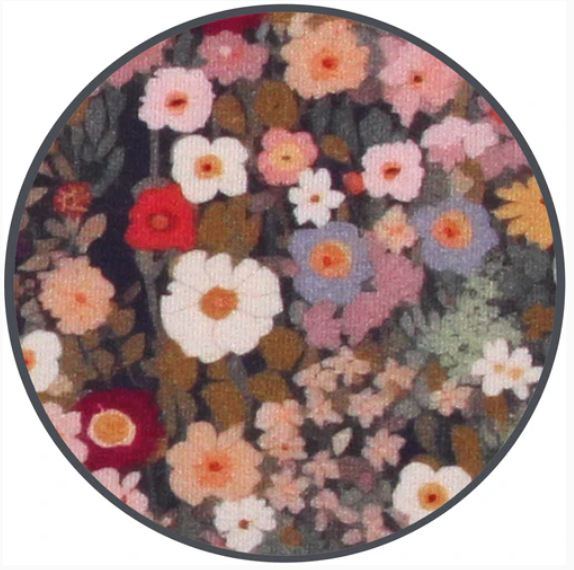 zippered footie in gracie