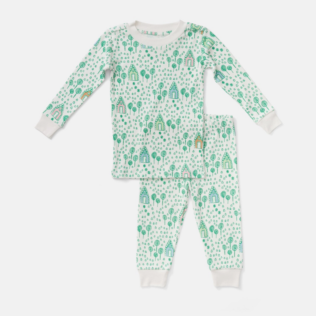 pajamas in gingerbread