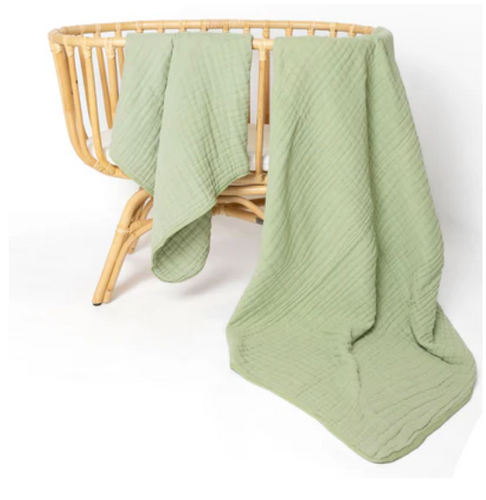 cloud muslin™ quilt - sage