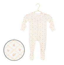 zippered footie in annie