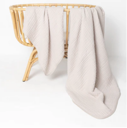 cloud muslin™ quilt - grey