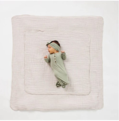 cloud muslin™ quilt - grey