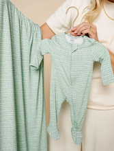 zippered footie luca