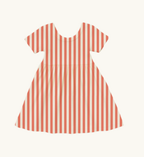 candy stripe twirl dress