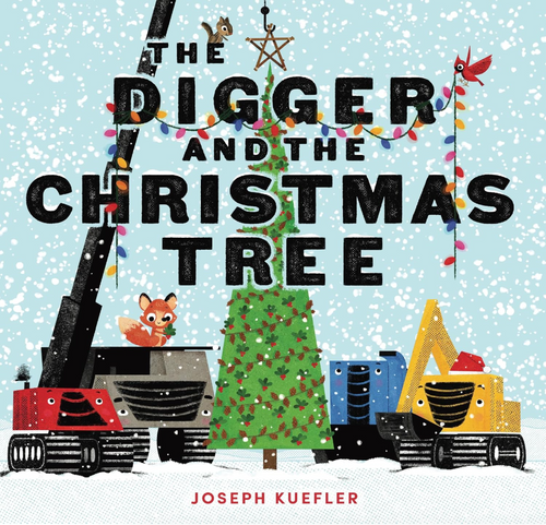 the digger and the christmas tree