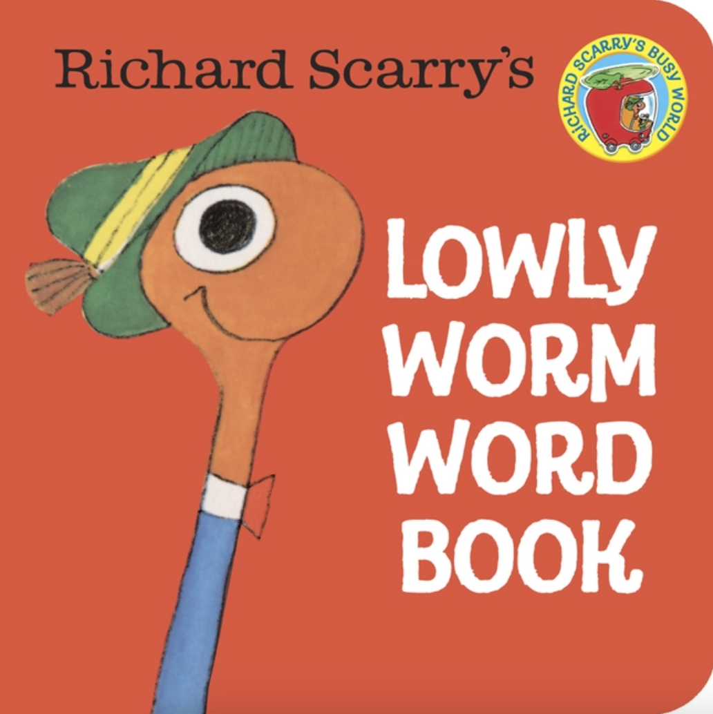 richard scarry's lowly worm word book