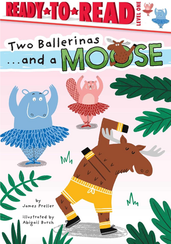 two ballerinas and a moose