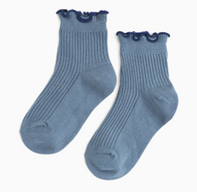 lettuce trim midi socks in navy