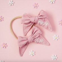 lil sis headband bow