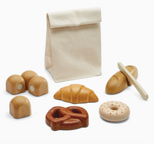 wooden bread set