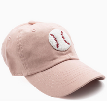 baseball patch denim hat rose