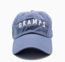 gramps ball cap in dusty blue