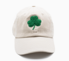 FINAL SALE: shamrock patch ball cap
