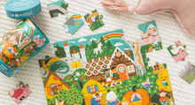 spot the difference puzzle: fairytales