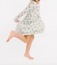 cherry picnic bamboo dress