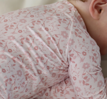 pink petal zip pajamas