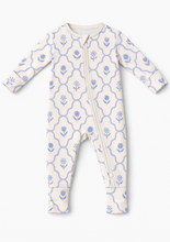 dutch floral zip pajamas