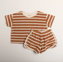 sterling set in cinnamon stripe