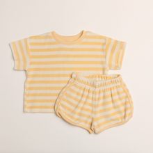sterling set in yellow stripe