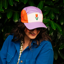 5 panel tulip cap