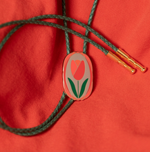 tulip bolo tie