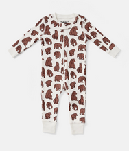 bear zipper pajamas