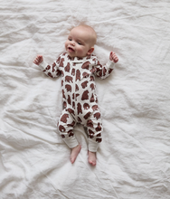 bear zipper pajamas