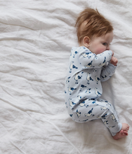 seagull zipper pajamas