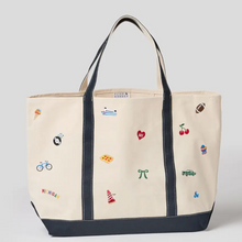 michigan icons large tote