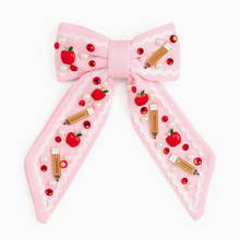 apple gemstone bow