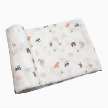 farm animal swaddle