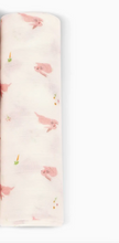 pink bunny swaddle