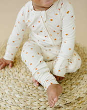 pumpkin 2 way zip romper