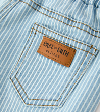 pumpkin embroidered flare pant