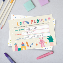 play date cards